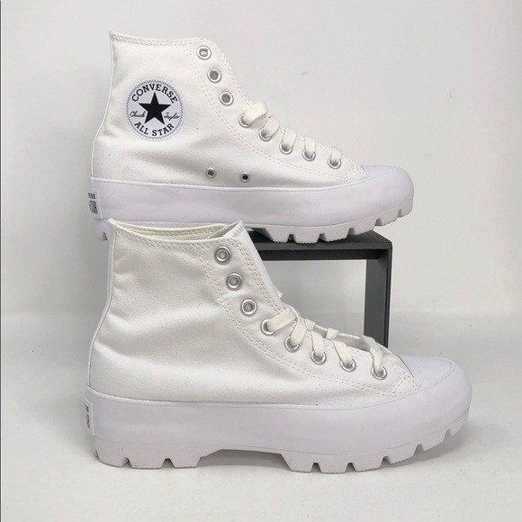 Converse Women’s All Star Platform Lugged Heel 565902C Shoes - Size 9 No Box - Picture 1 of 11